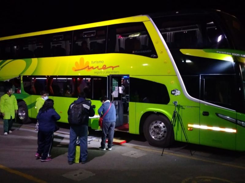 Bus Nocturno Puno a Cusco (Salida 22:00 horas)