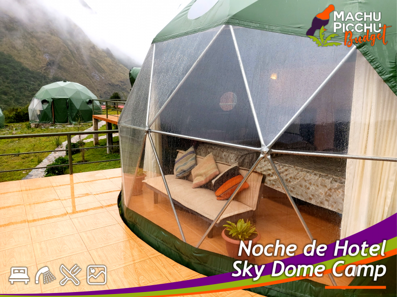 Noche de Hotel Suite Sky Dome Camp (Visita la Laguna de Humantay)